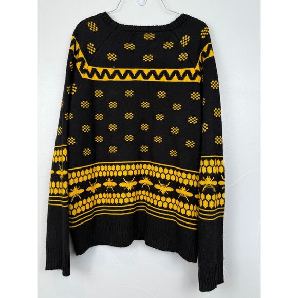 Wu-Tang Clan Sweater Medium Black Yellow Logo Hip Hop Streetwear 2016 - Picture 3 of 8